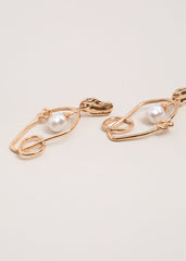 Pearl Earrings - Gold