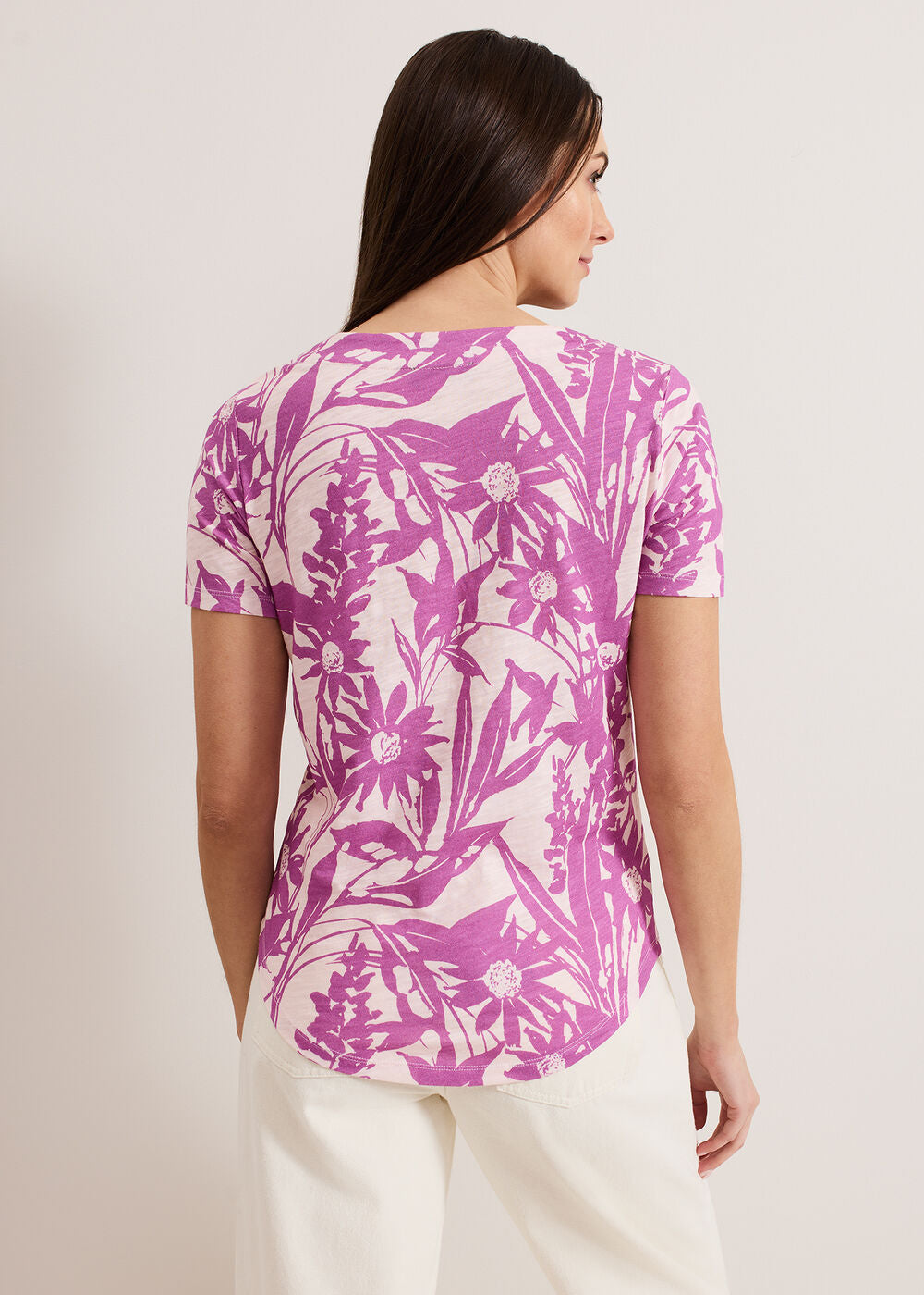Alice Floral Top - Purple