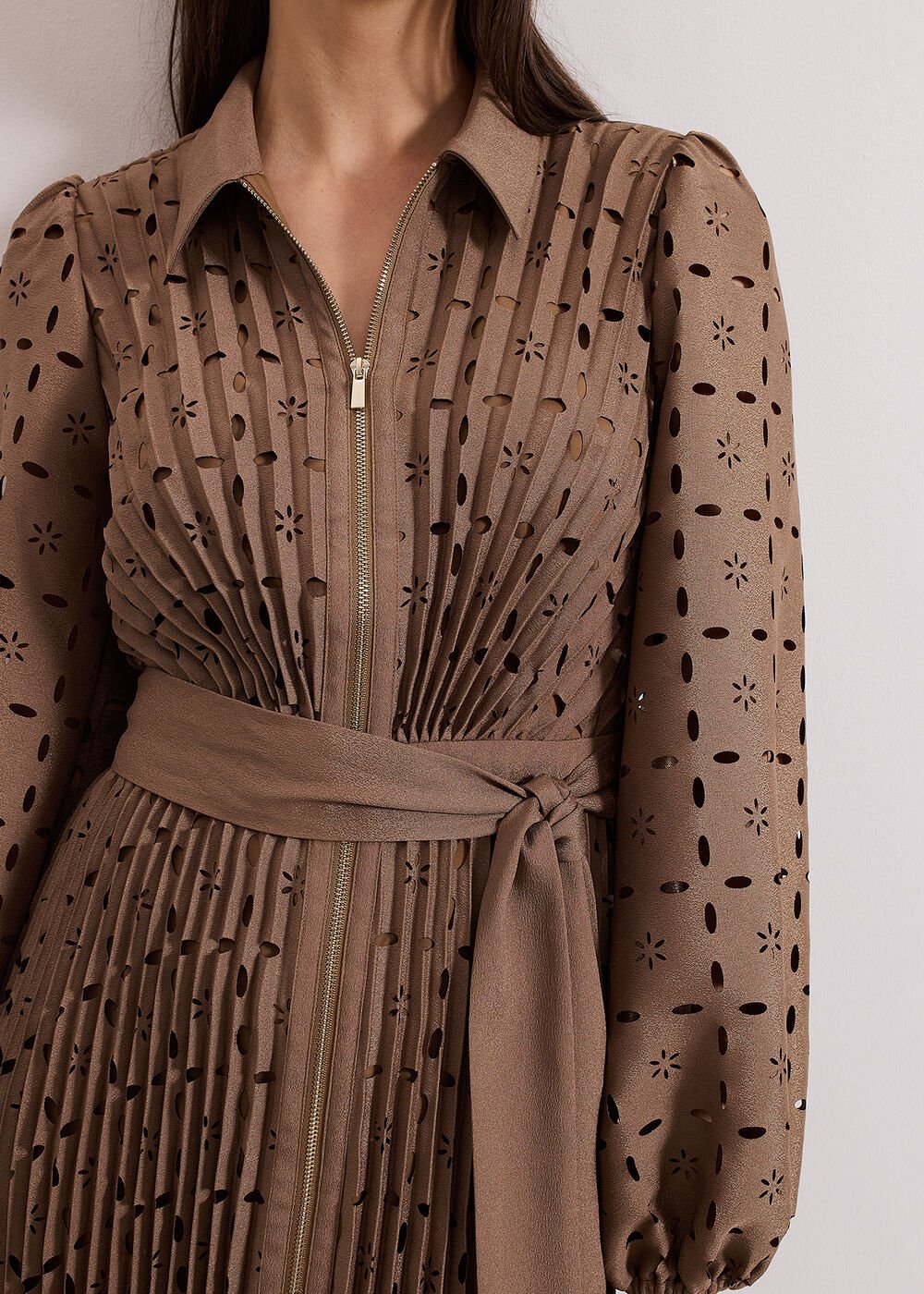 Ryley Cut Out Dress - Neutral