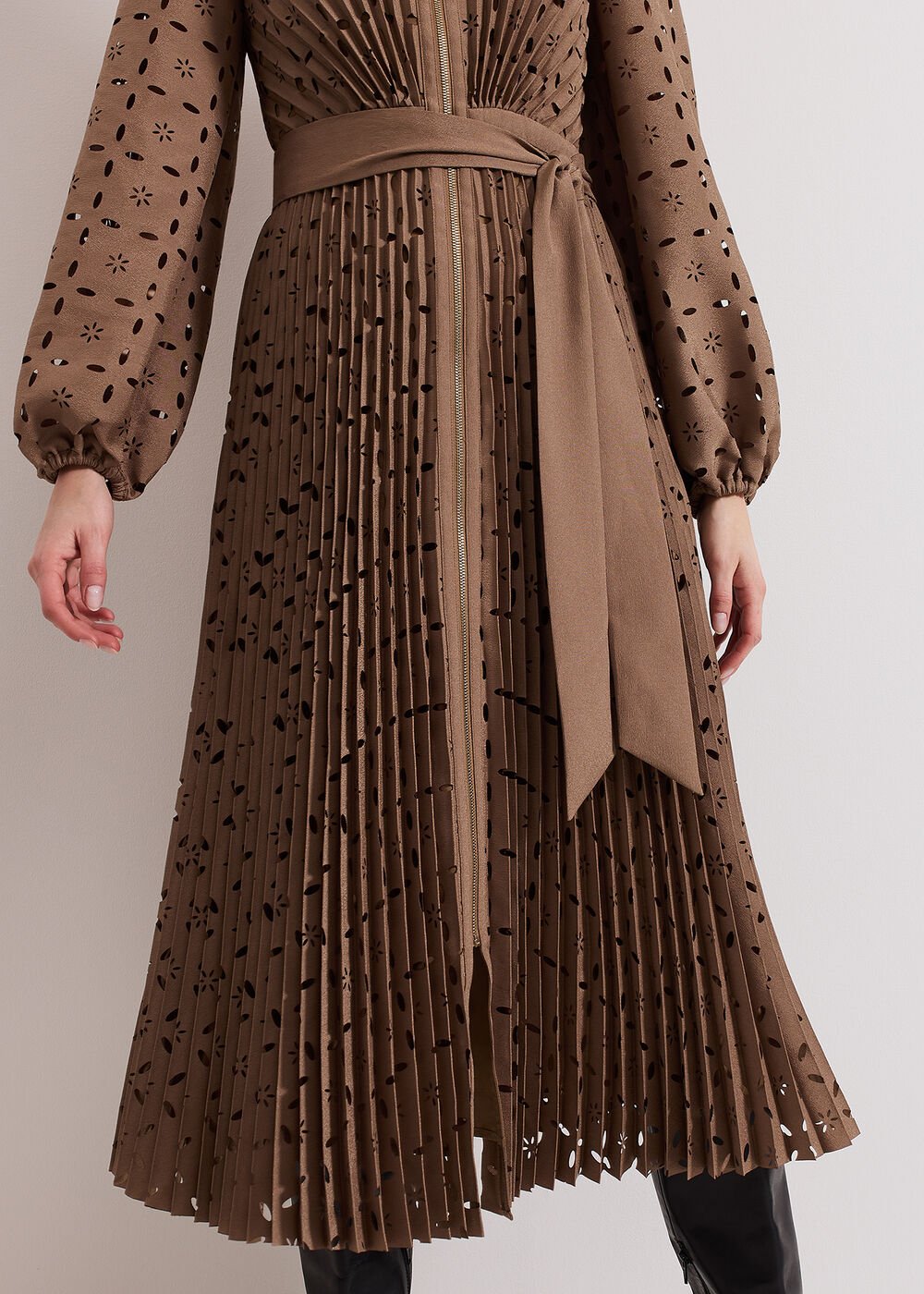 Ryley Cut Out Dress - Neutral