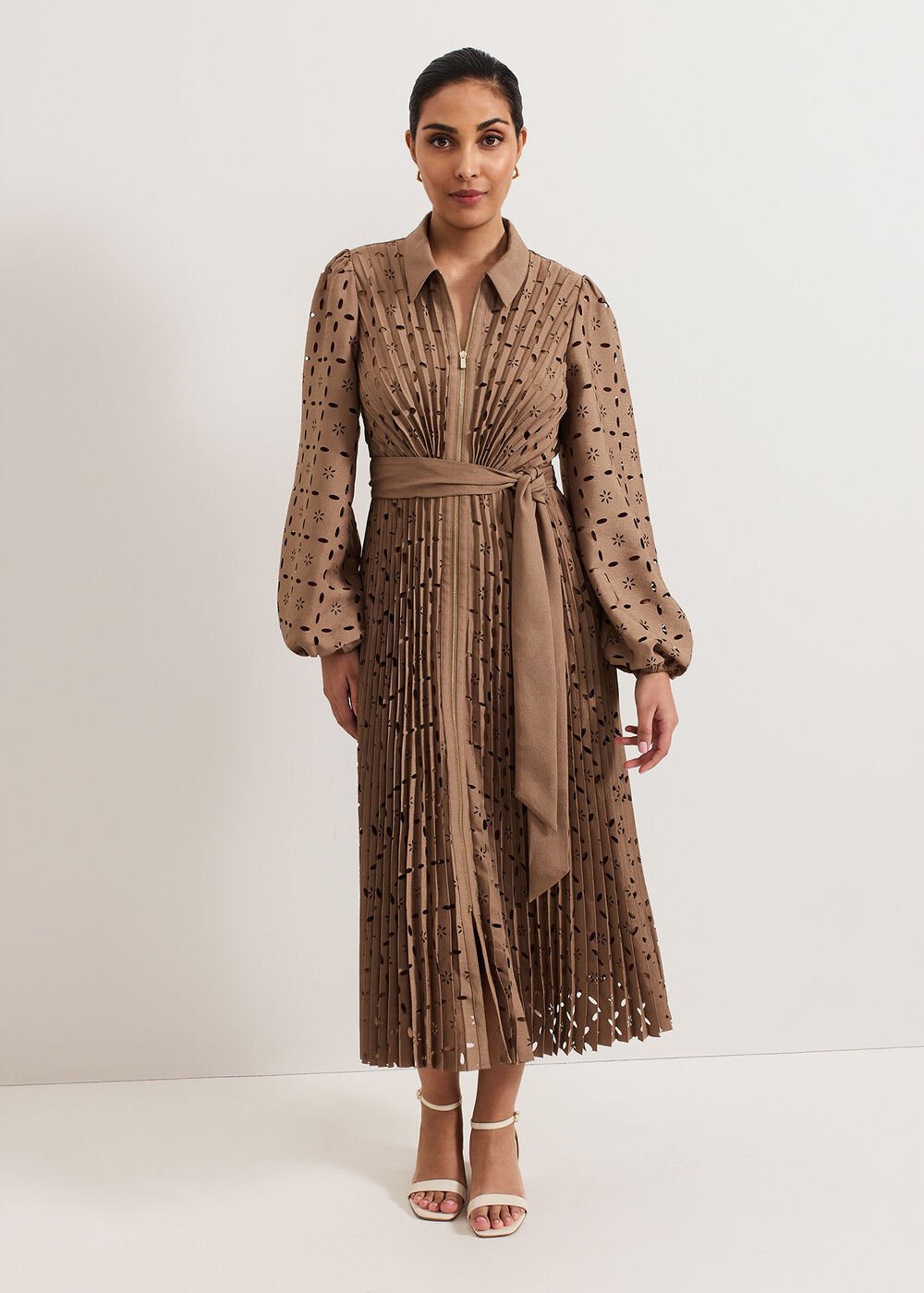Petite Ryley Dress - Neutral