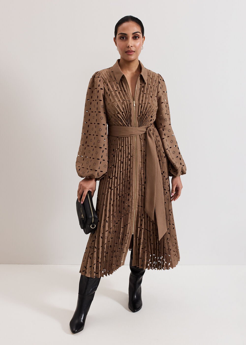 Petite Ryley Dress - Neutral
