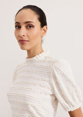 Samiha Lace Top - Cream