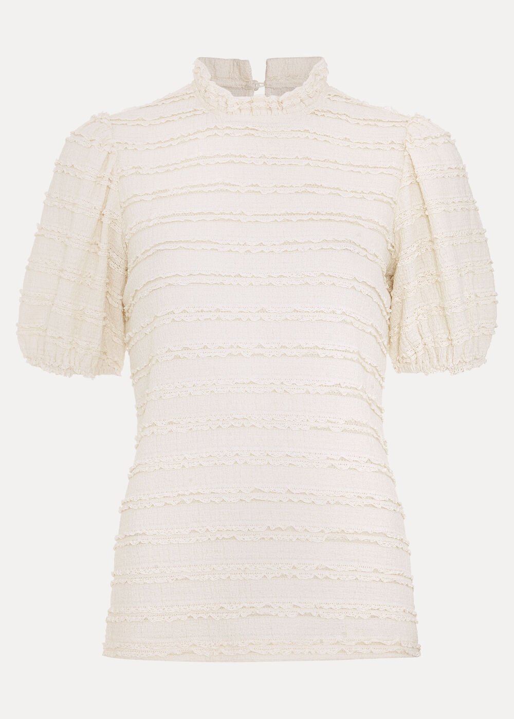 Samiha Lace Top - Cream