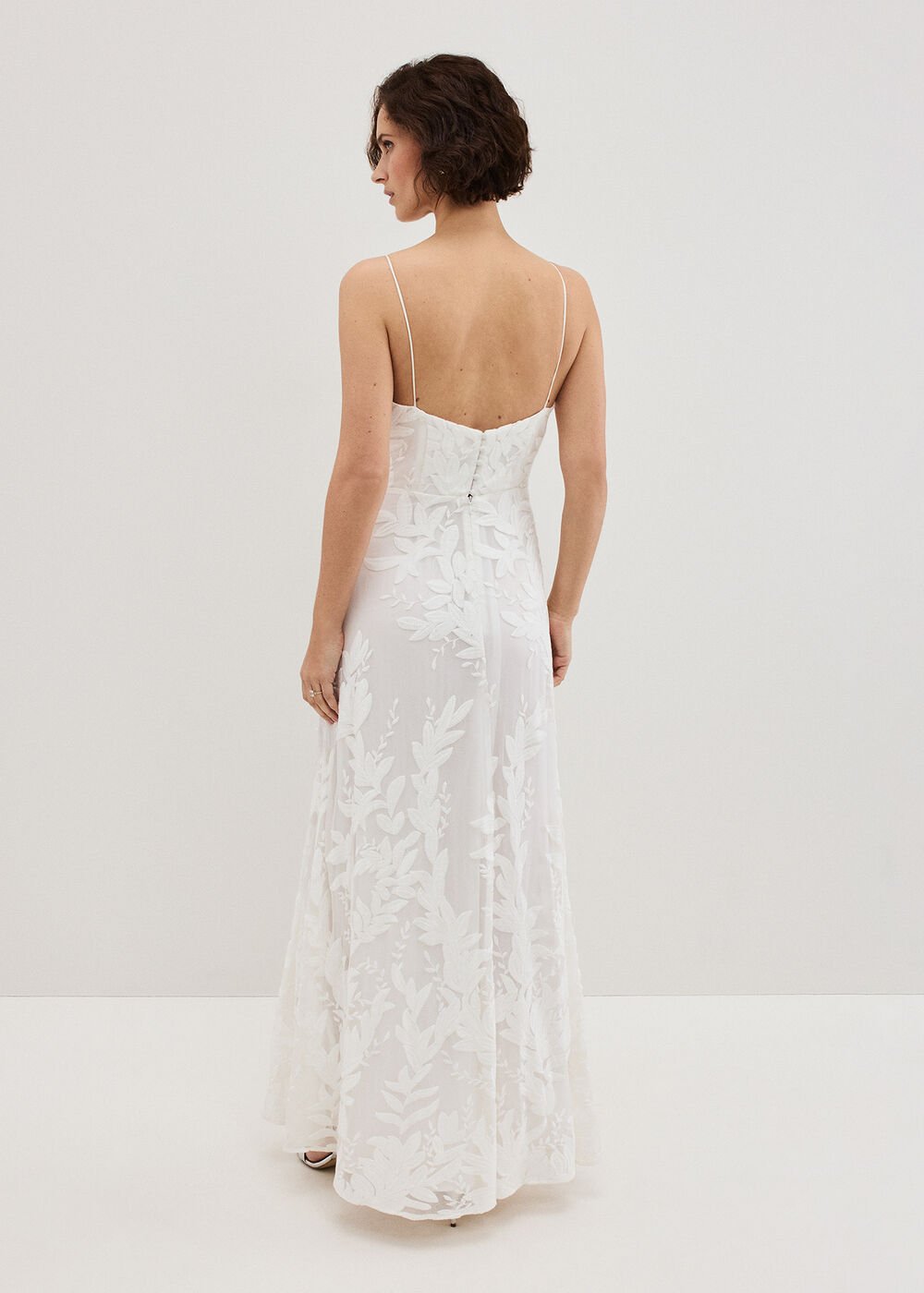 Arabella Silk Ivory Dress - Ivory