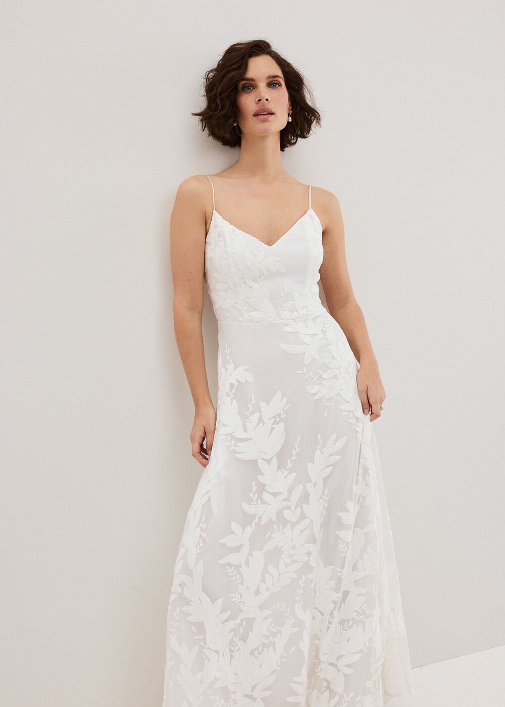 Arabella Silk Ivory Dress - Ivory