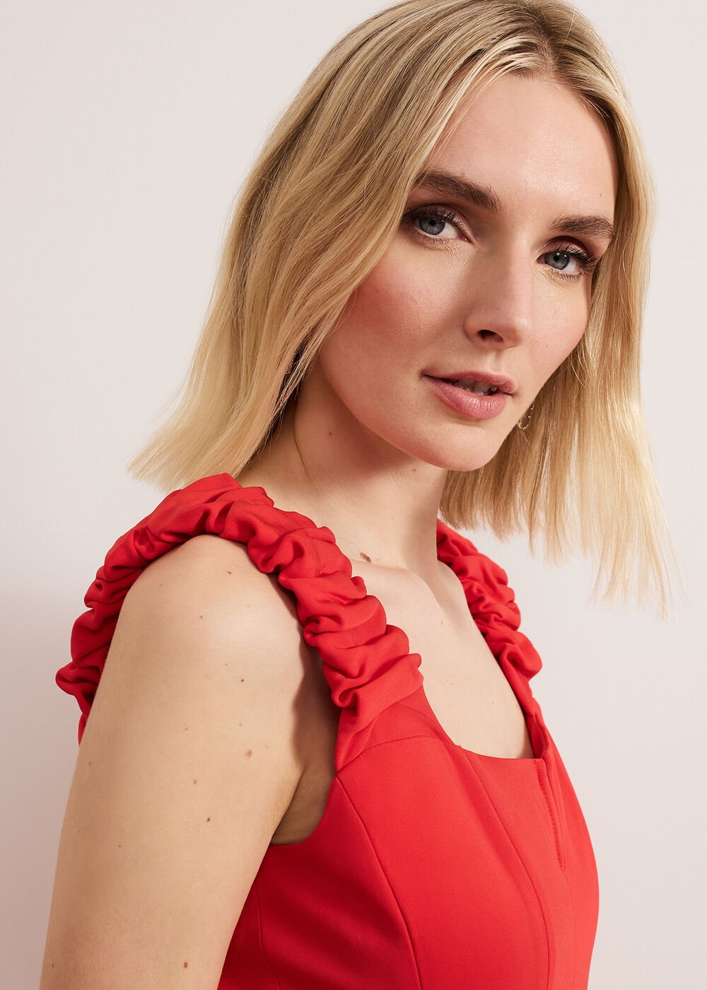 Ansley Strappy Maxi - Red