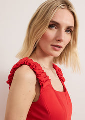 Ansley Strappy Maxi - Red