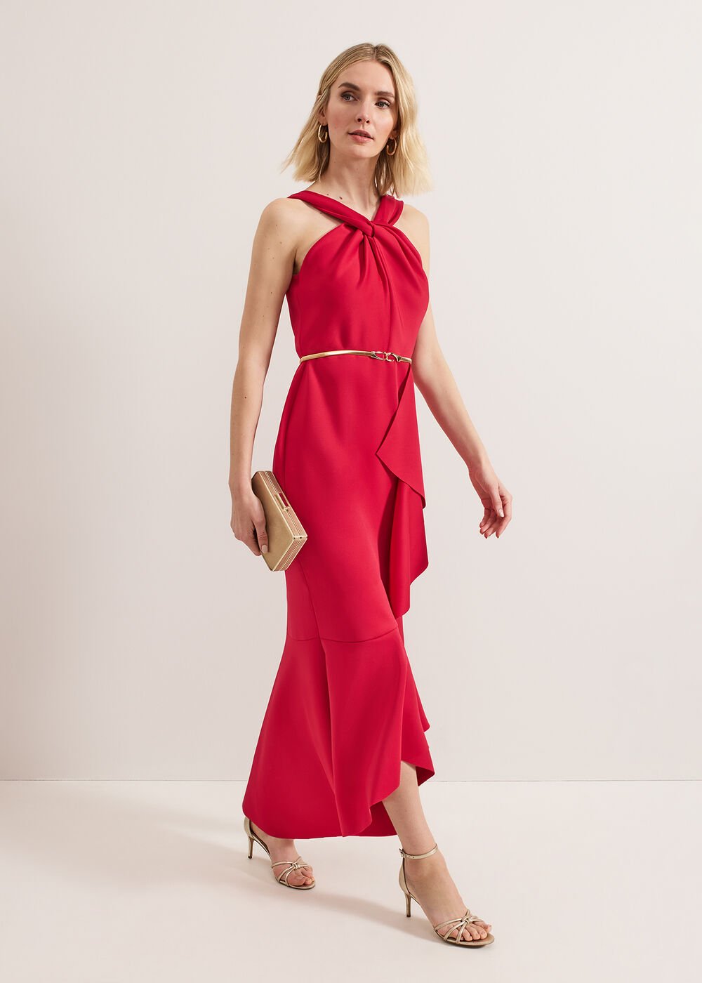 Aida Maxi Dress - Pink