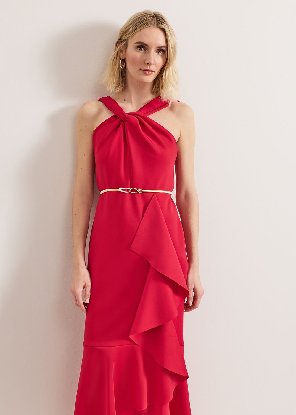 Aida Maxi Dress - Pink