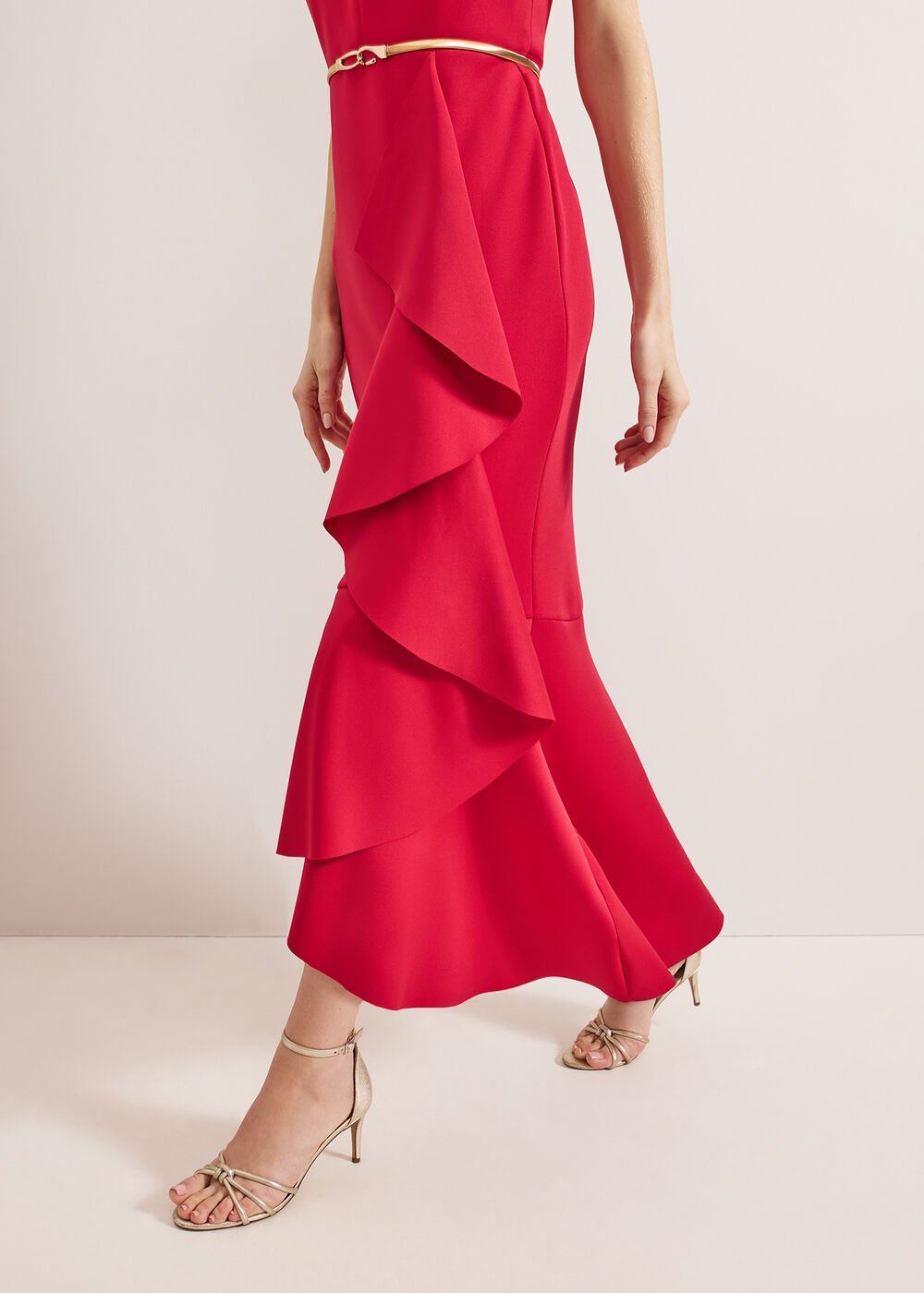 Aida Maxi Dress - Pink