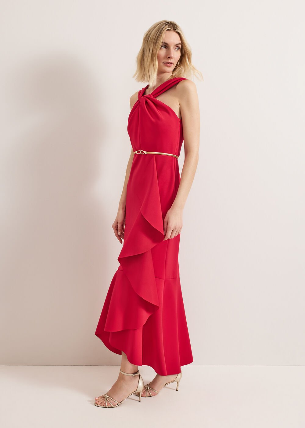 Aida Maxi Dress - Pink
