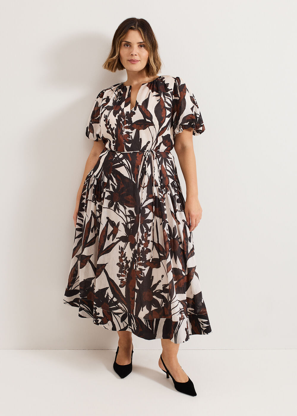 Zarah Printed Dress - Multi