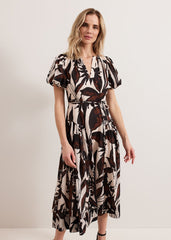 Zarah Printed Dress - Multi