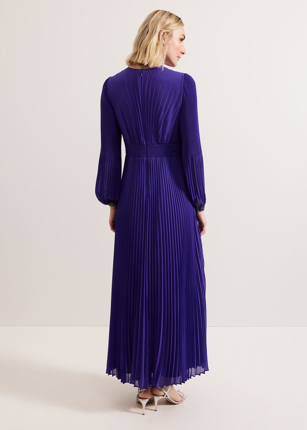 Vila Beaded Dress - Purple