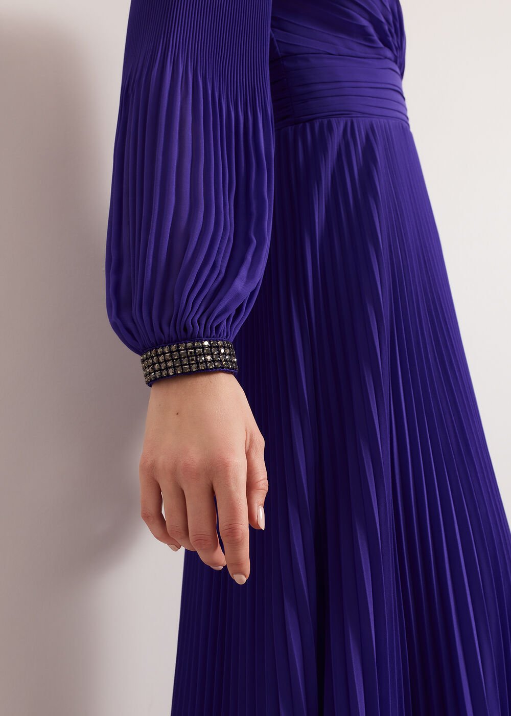 Vila Beaded Dress - Purple