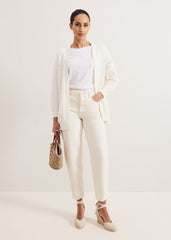 Antonia Stitch Cardi - Ivory