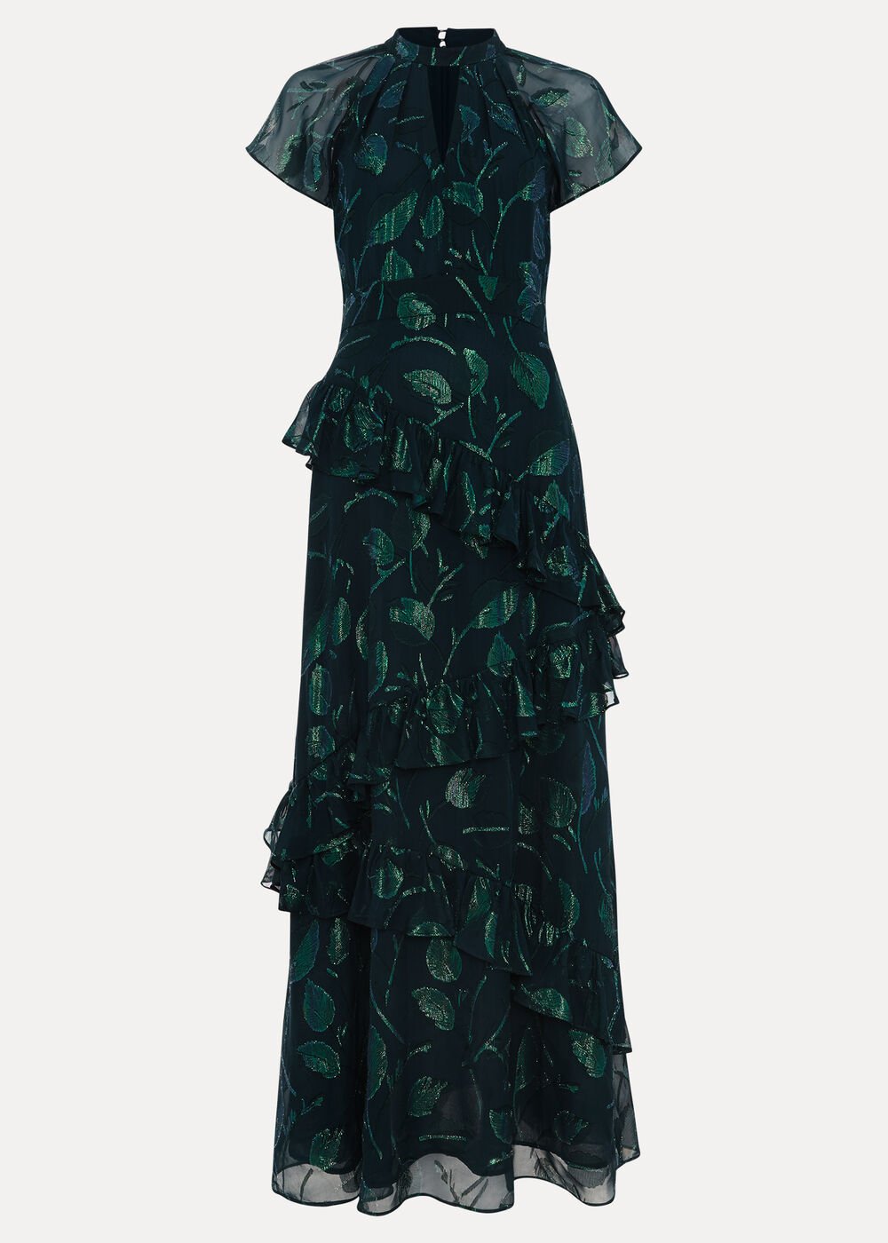 Haisley Silk Dress - Green