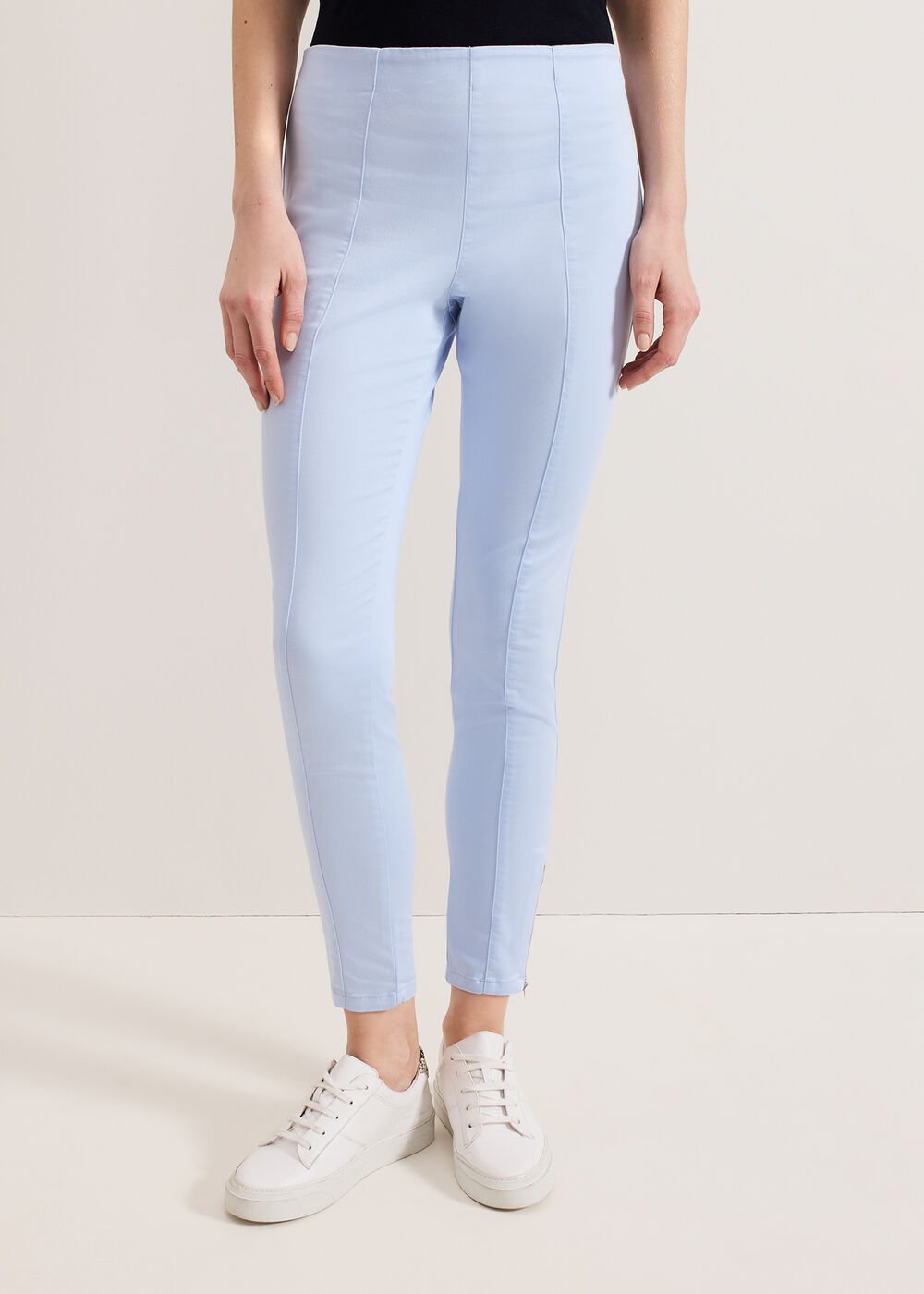 Amina Skinny Trouser - Blue
