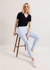Amina Skinny Trouser - Blue