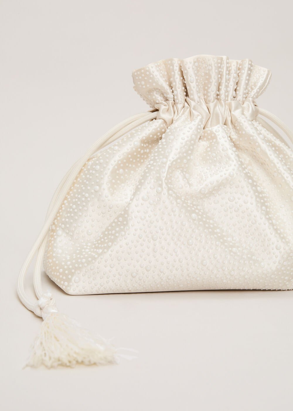 Pearl Clutch - Ivory
