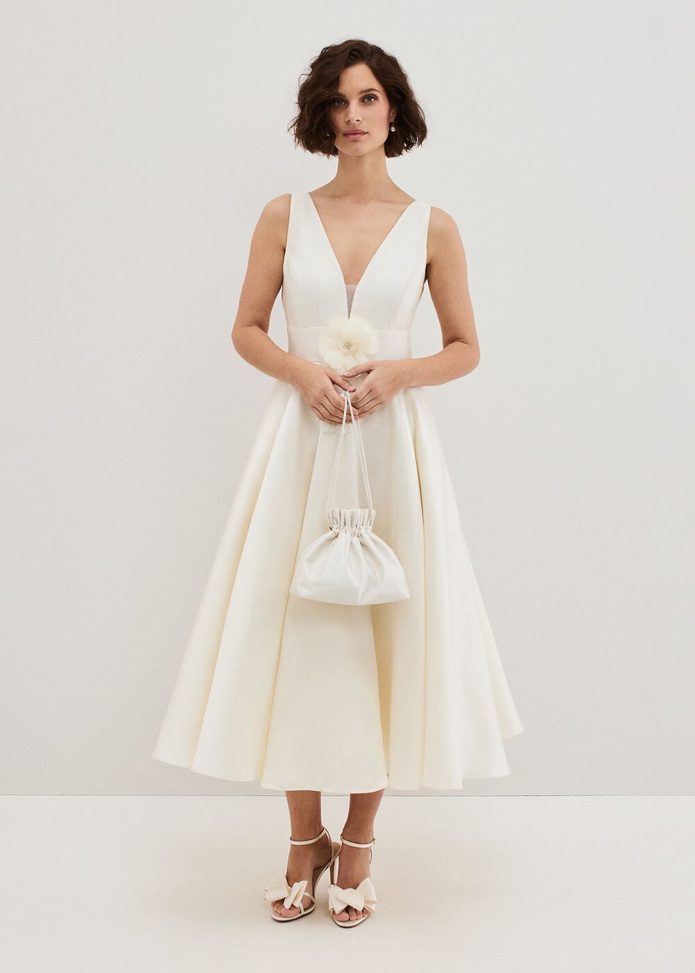 Pearl Clutch - Ivory