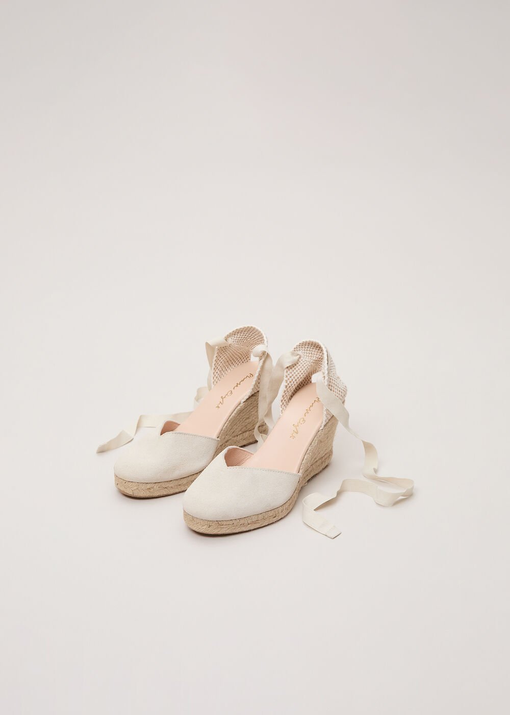 Wedge Espadrille - Ivory