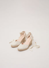 Wedge Espadrille - Ivory