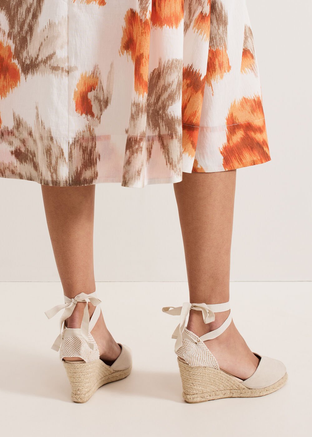 Wedge Espadrille - Ivory