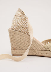Wedge Espadrille - Gold
