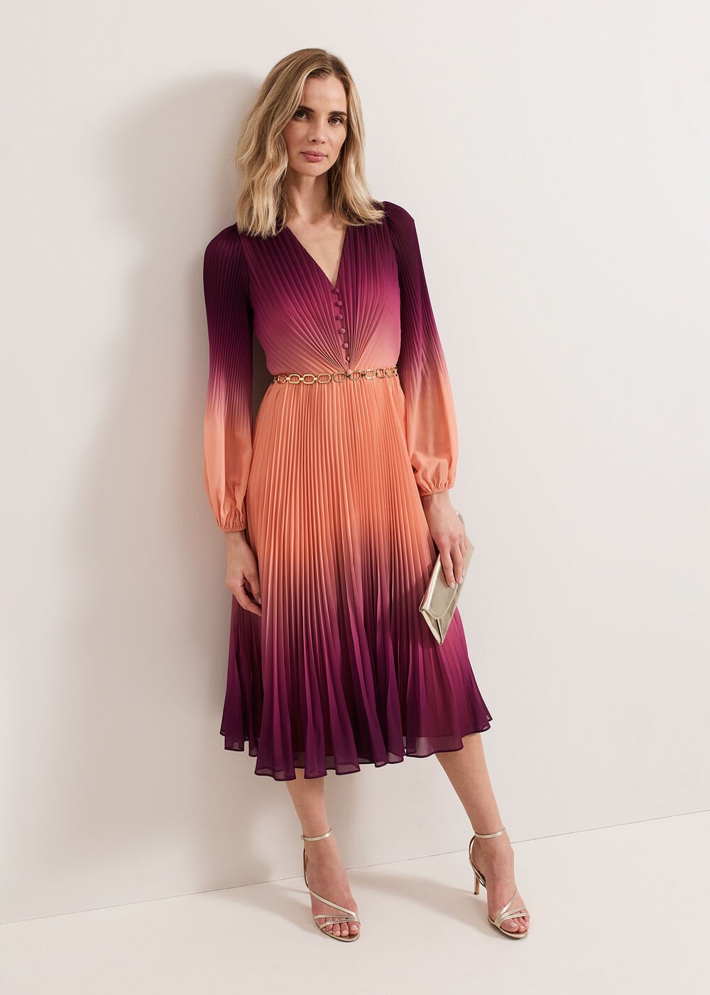 Mira Ombre Dress - Multi