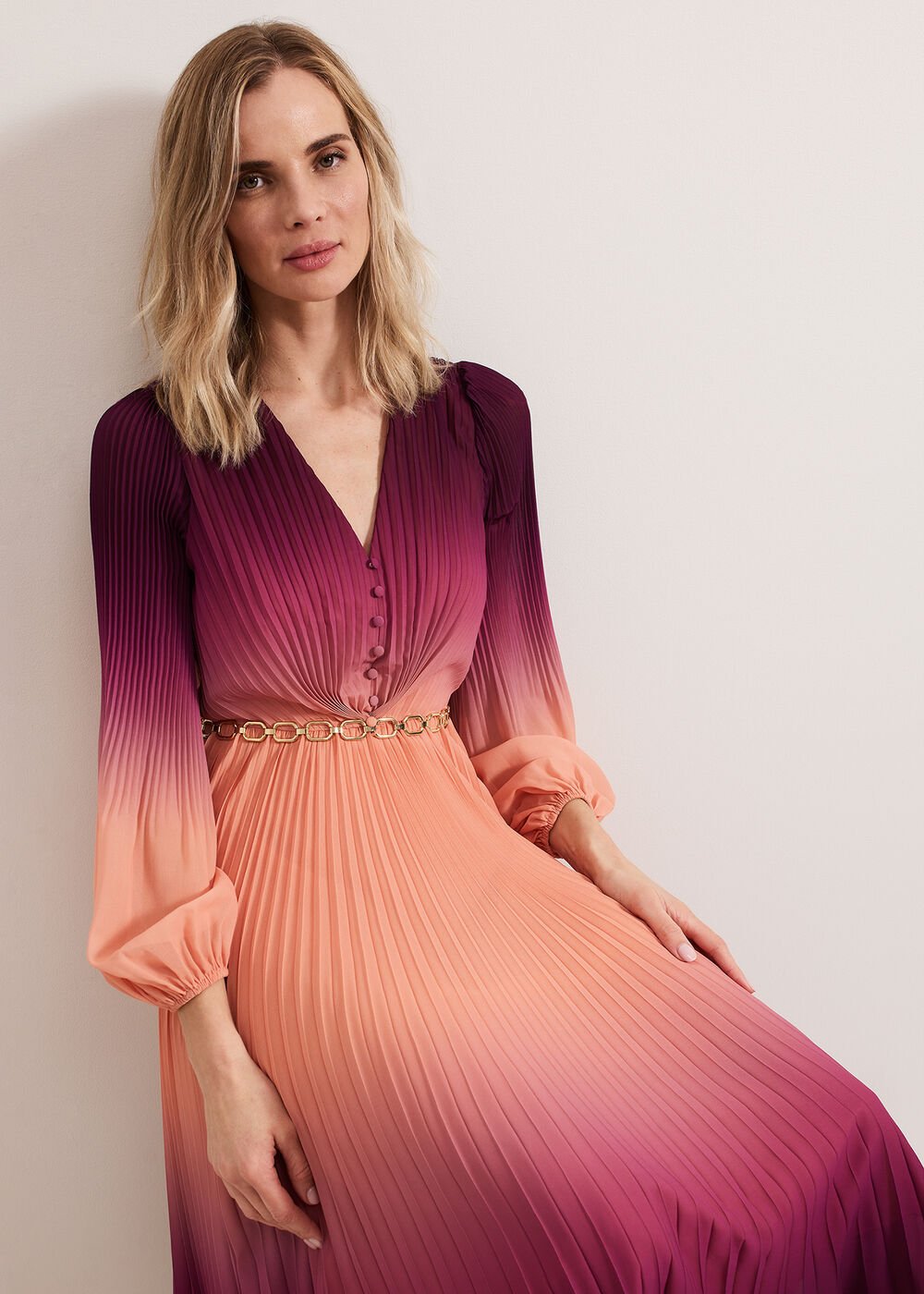 Mira Ombre Dress - Multi