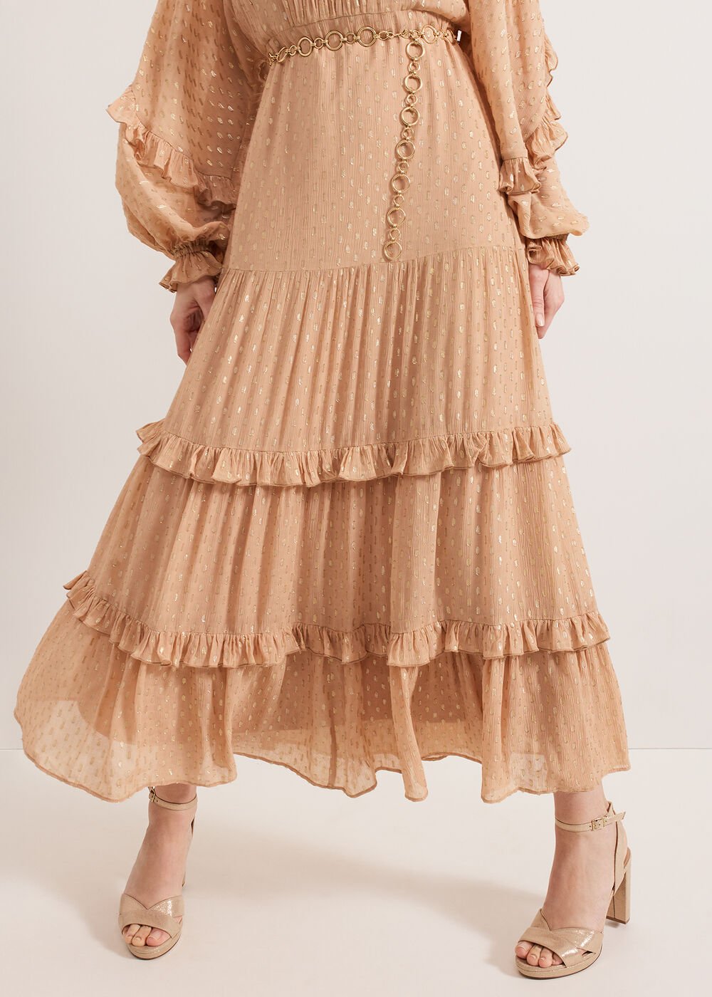 Priscilla Maxi Dress - Pale Pink