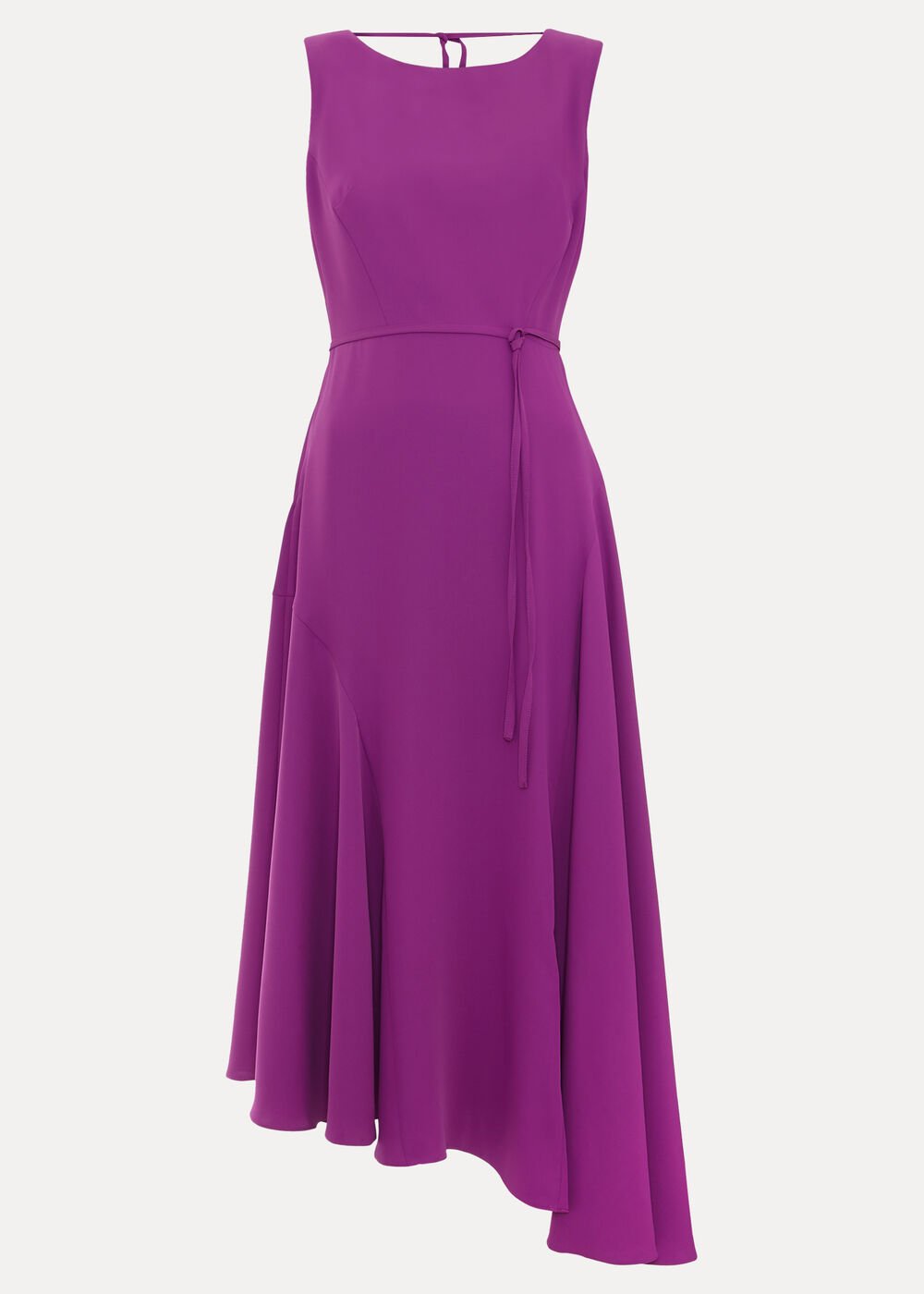 Maya Plain Dress - Purple