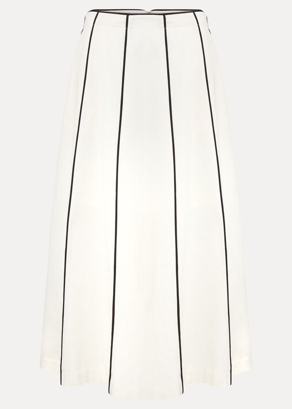 Rhoden Linen Skirt - White
