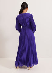 Petite Beaded Dress - Purple