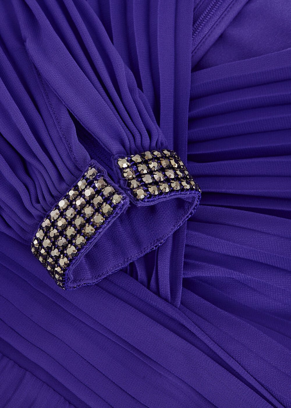 Petite Beaded Dress - Purple