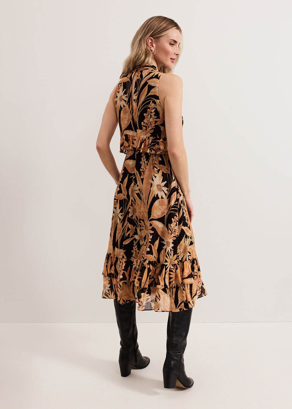 Alma Printed Dress - Multi