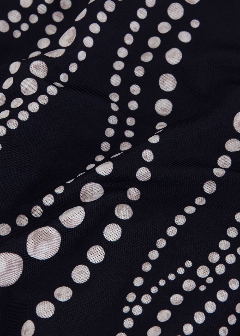 Josey Pearl Dress - Navy/Ivory