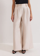 Amble Linen Trouser - Stone
