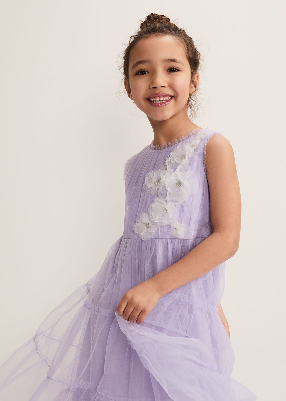 Alessia Floral Dress - Lilac