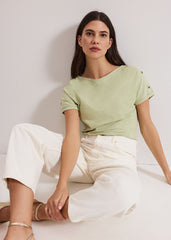 Suzie Button Top - Green