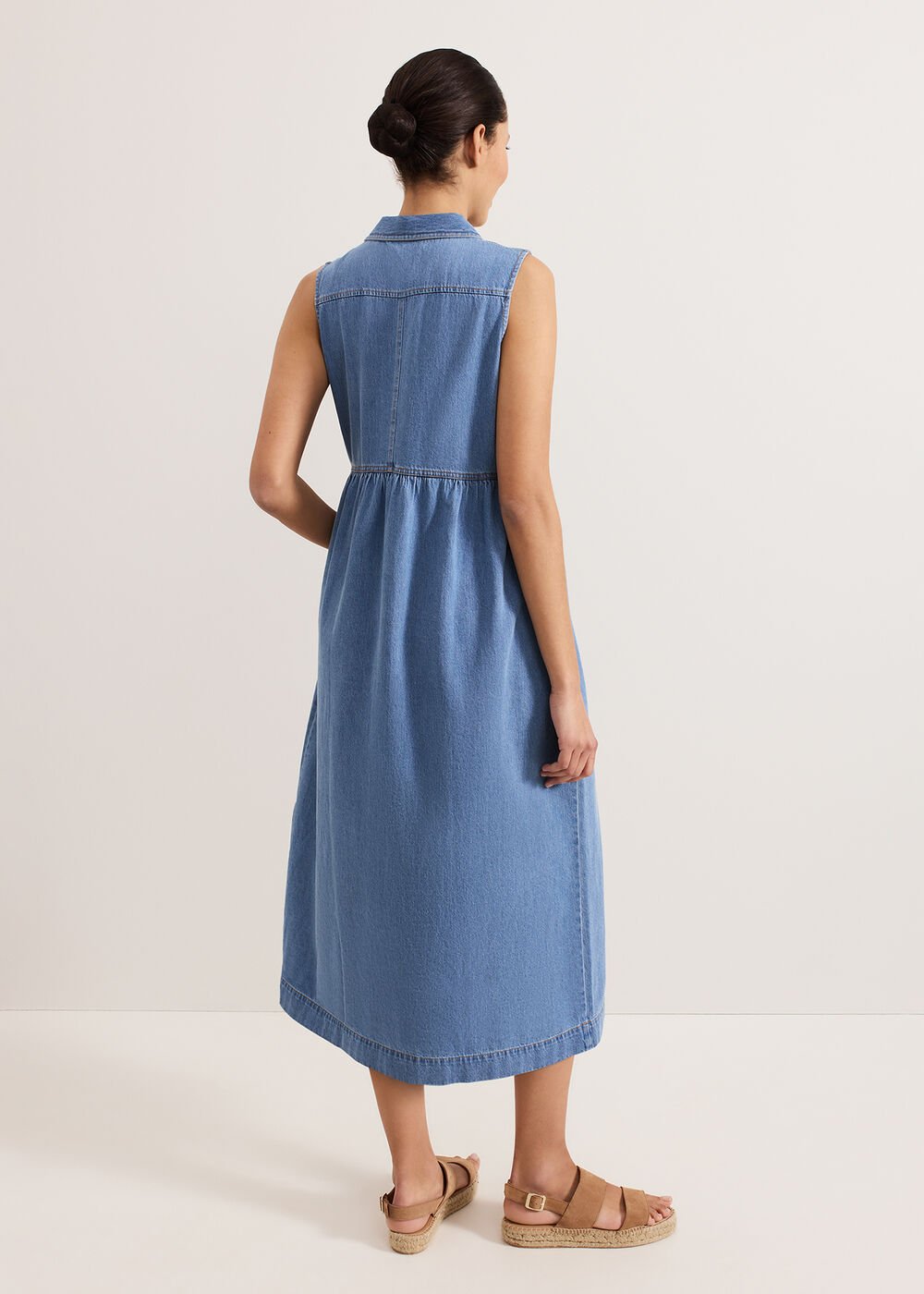 Blakely Midi Dress - Blue
