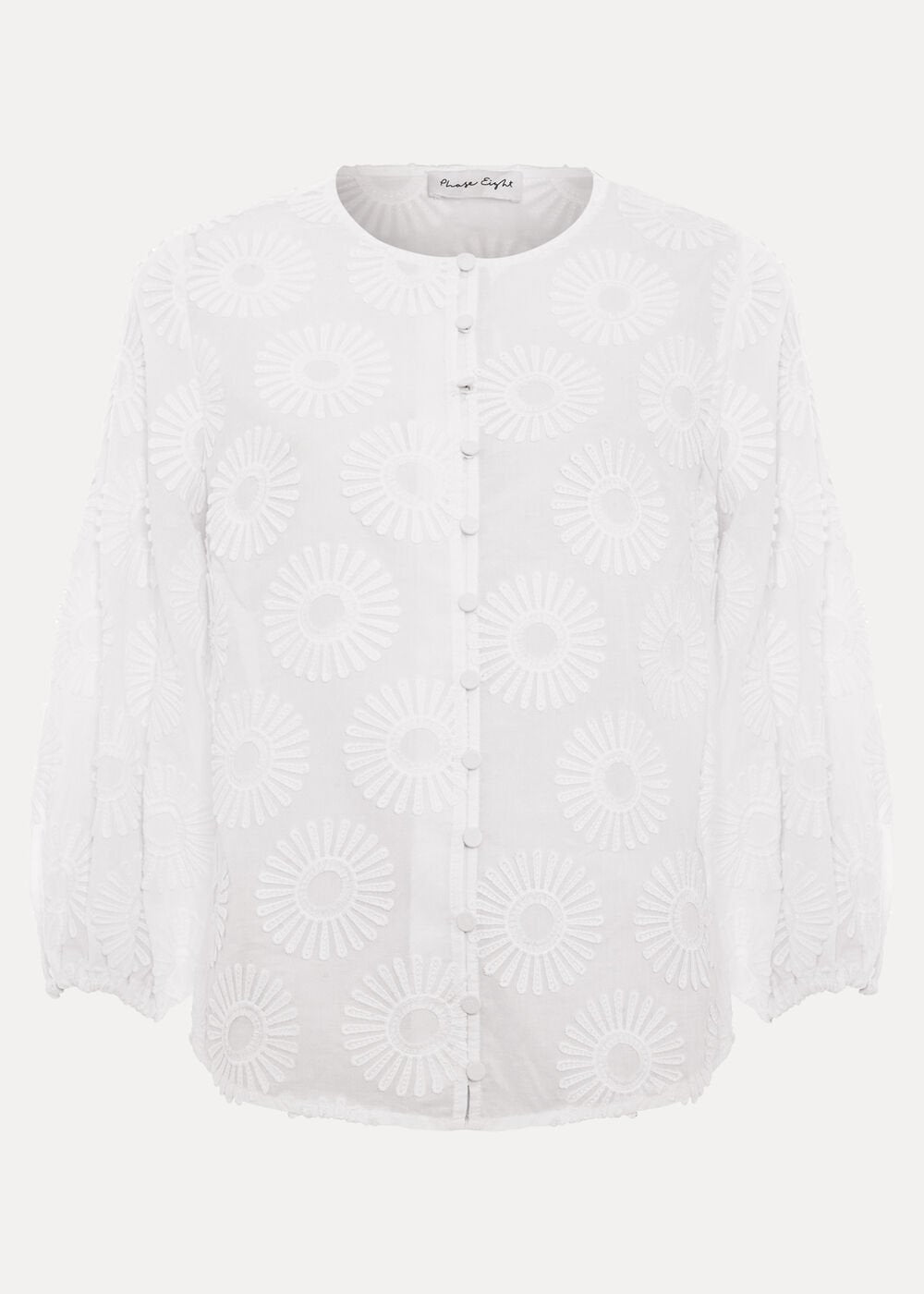 Daisy Poplin Blouse - Ivory