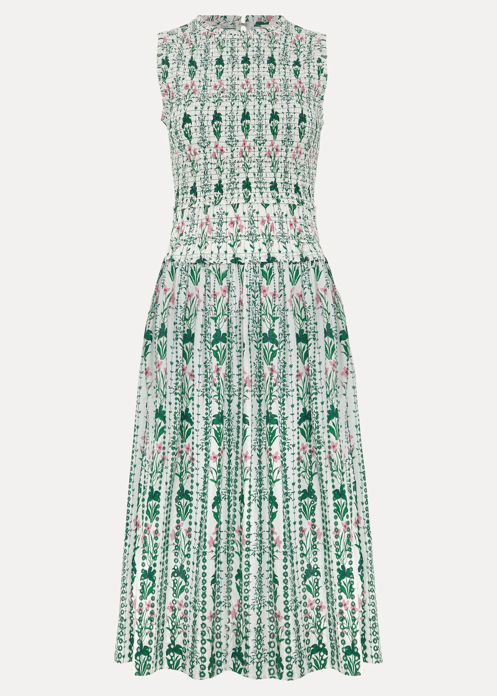 Chiara Floral Dress - Ivory