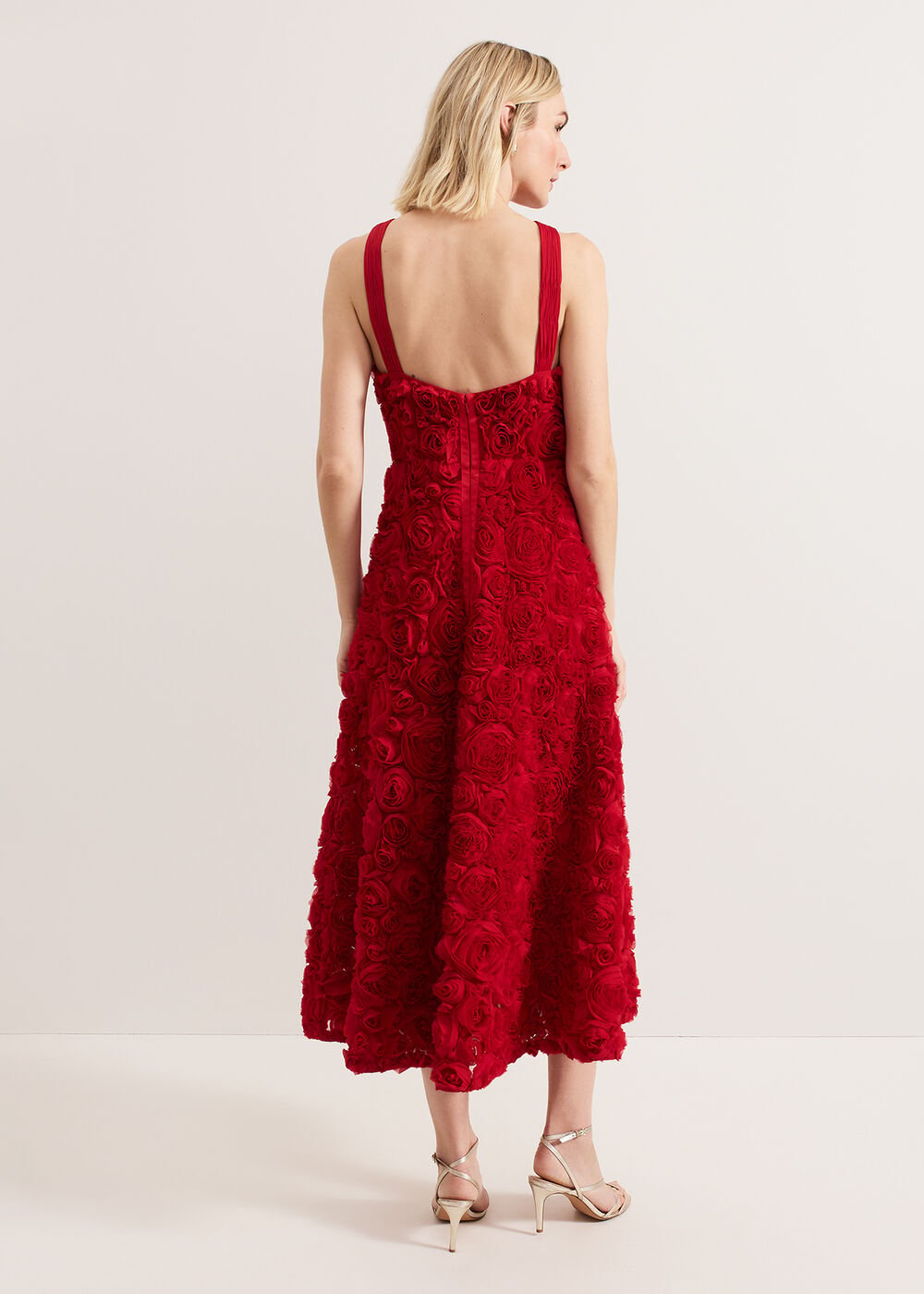 Angeline Midaxi Drss - Red