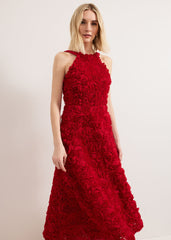 Angeline Midaxi Drss - Red