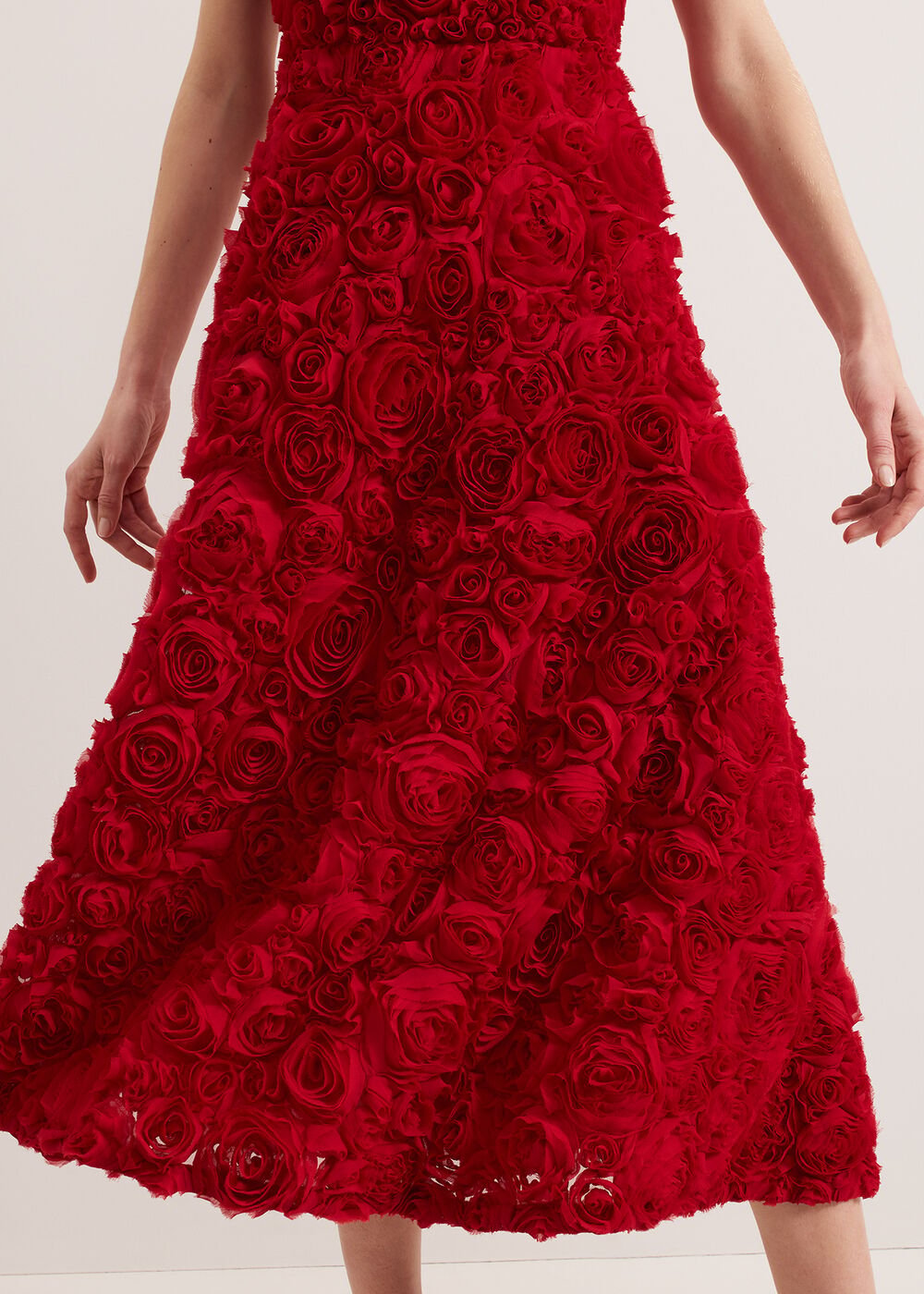 Angeline Midaxi Drss - Red