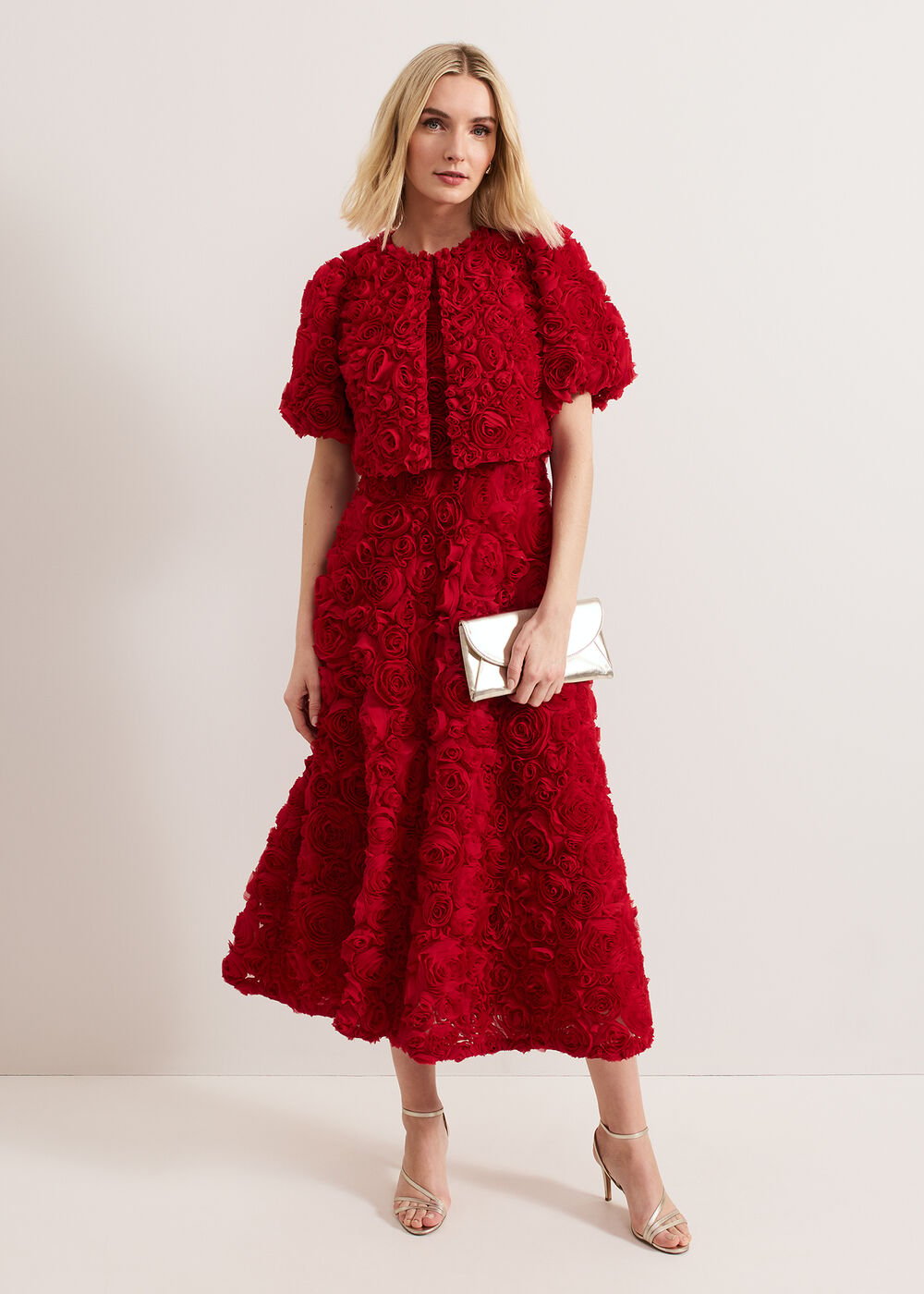 Angeline Midaxi Drss - Red