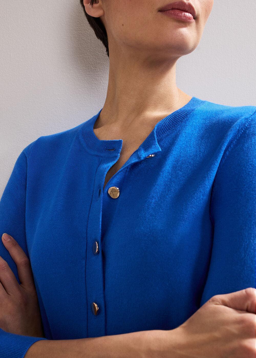 Robin Button Cardi - Blue